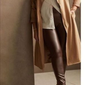 NWT High-Rise Vegan Leather Legging